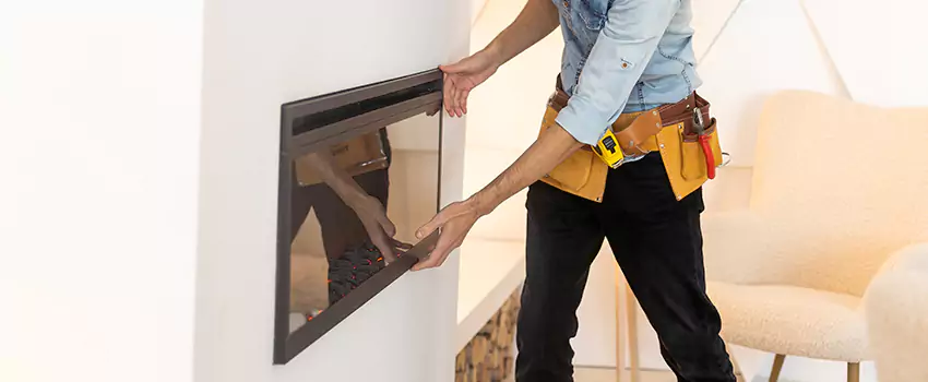 Metal Fireplace Installation in Glendale Heights, Illinois