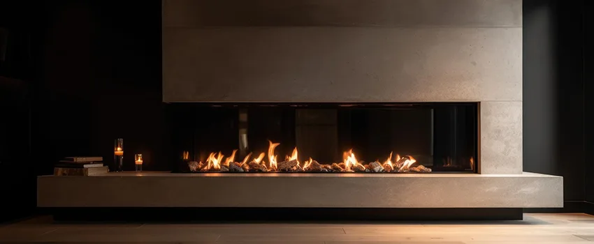 Gas Fireplace Ember Bed Design Services in Glendale Heights, Illinois
