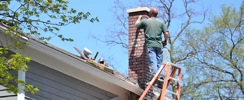 Vinyl and PVC Chimney Flashing Installation in Glendale Heights, IL